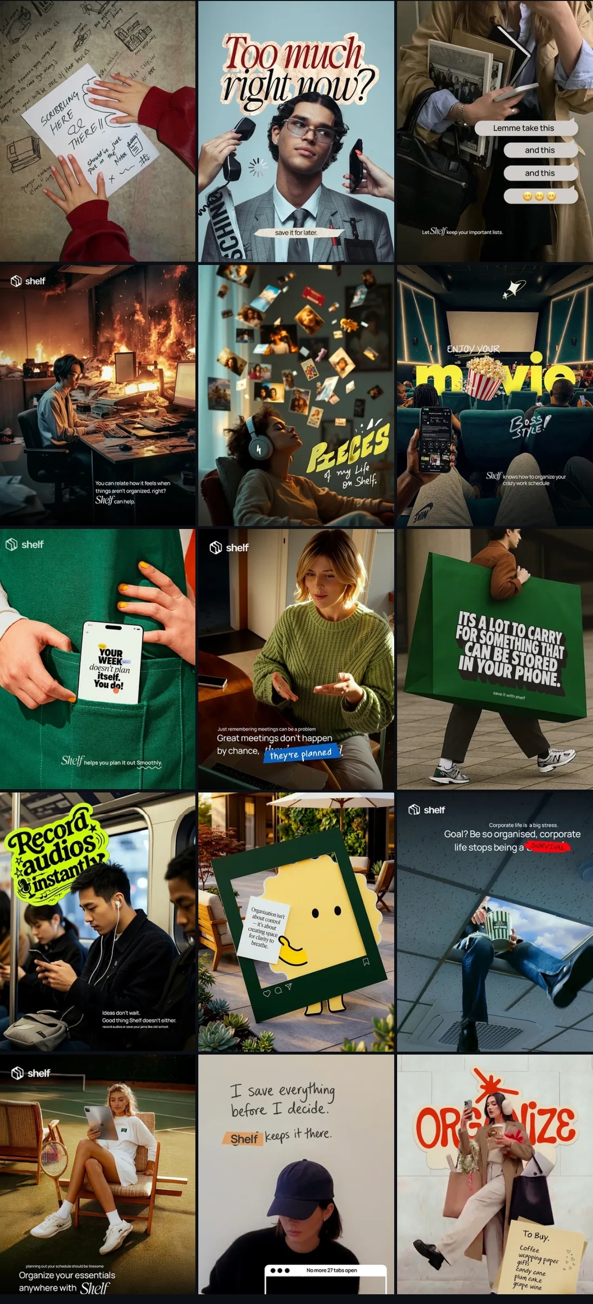 Shelf SMM Campaign and Instagram Growth Overview