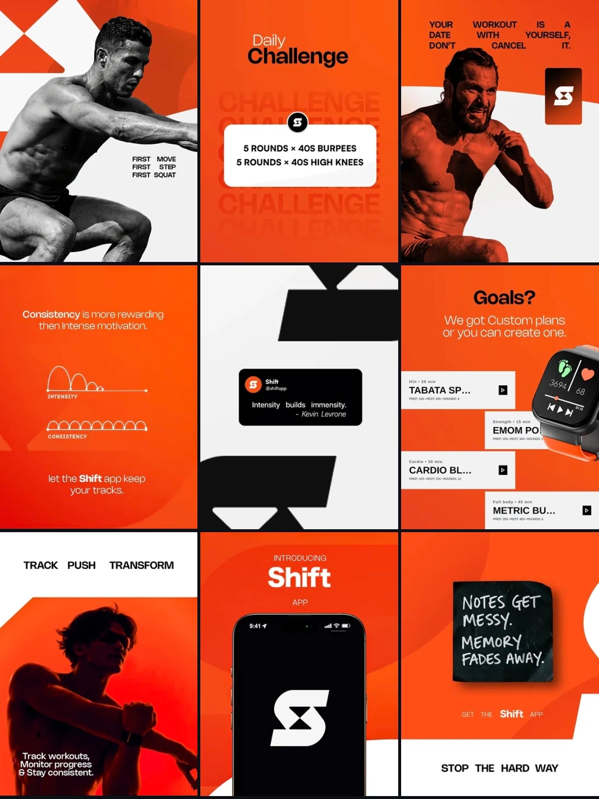 Shift Creative Campaign Grid