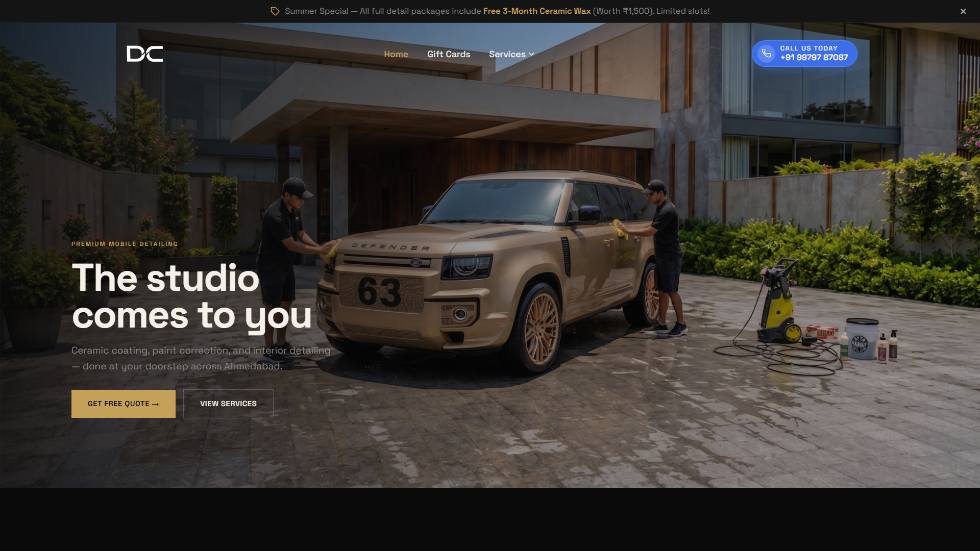 Detailing Cars Portal